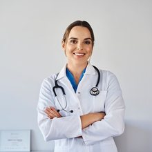 Smiling doctor from our care team